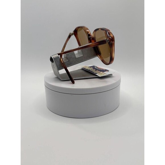 NEW Vintage Sunglasses | Non RX | Womens Cut | Brown Lens | Gold Details | #837